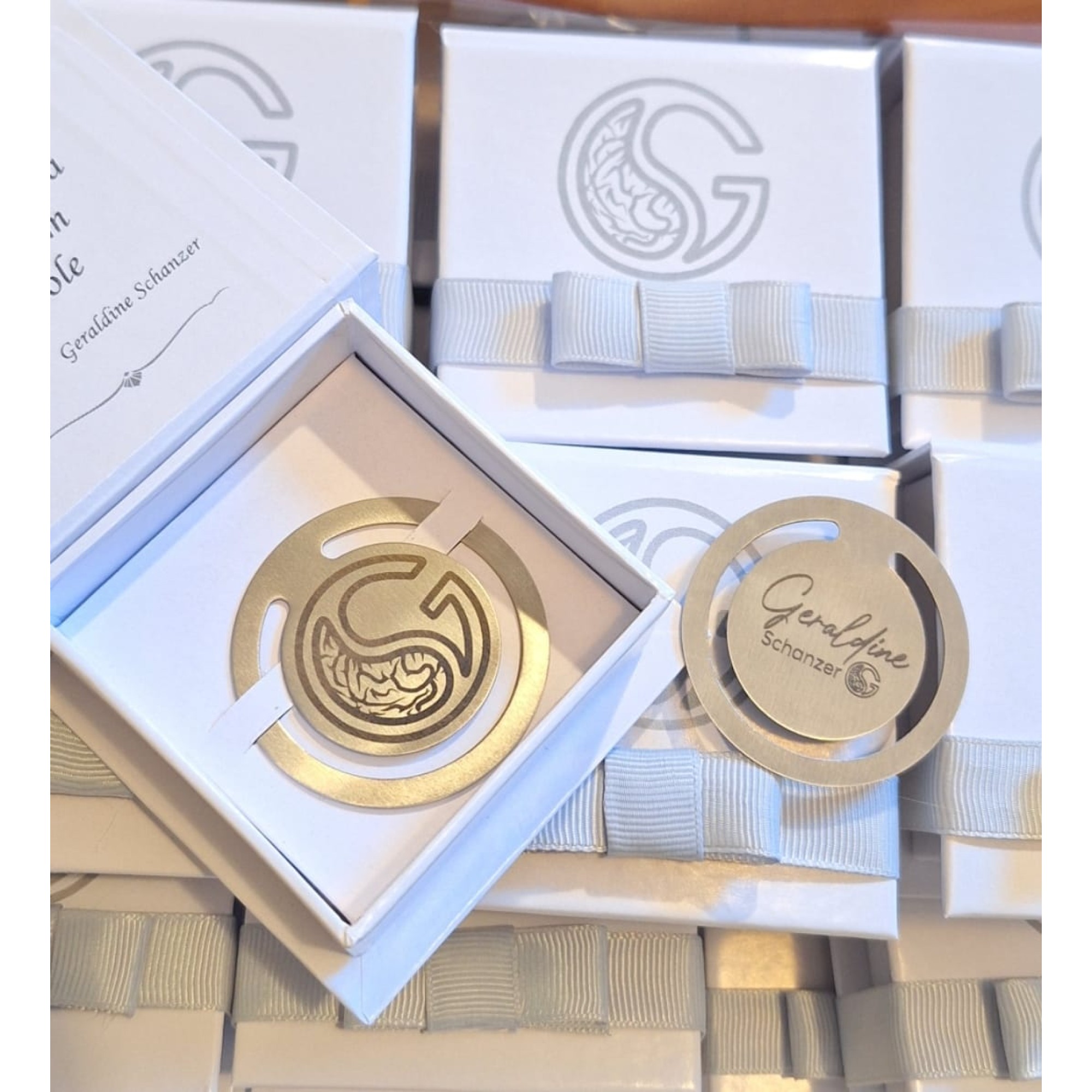 Brinde de Marcador de Páginas Personalizado